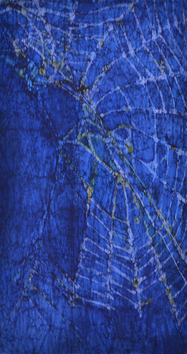 BEZ TYTUŁU, batik, 260 x 140 cm, 2016